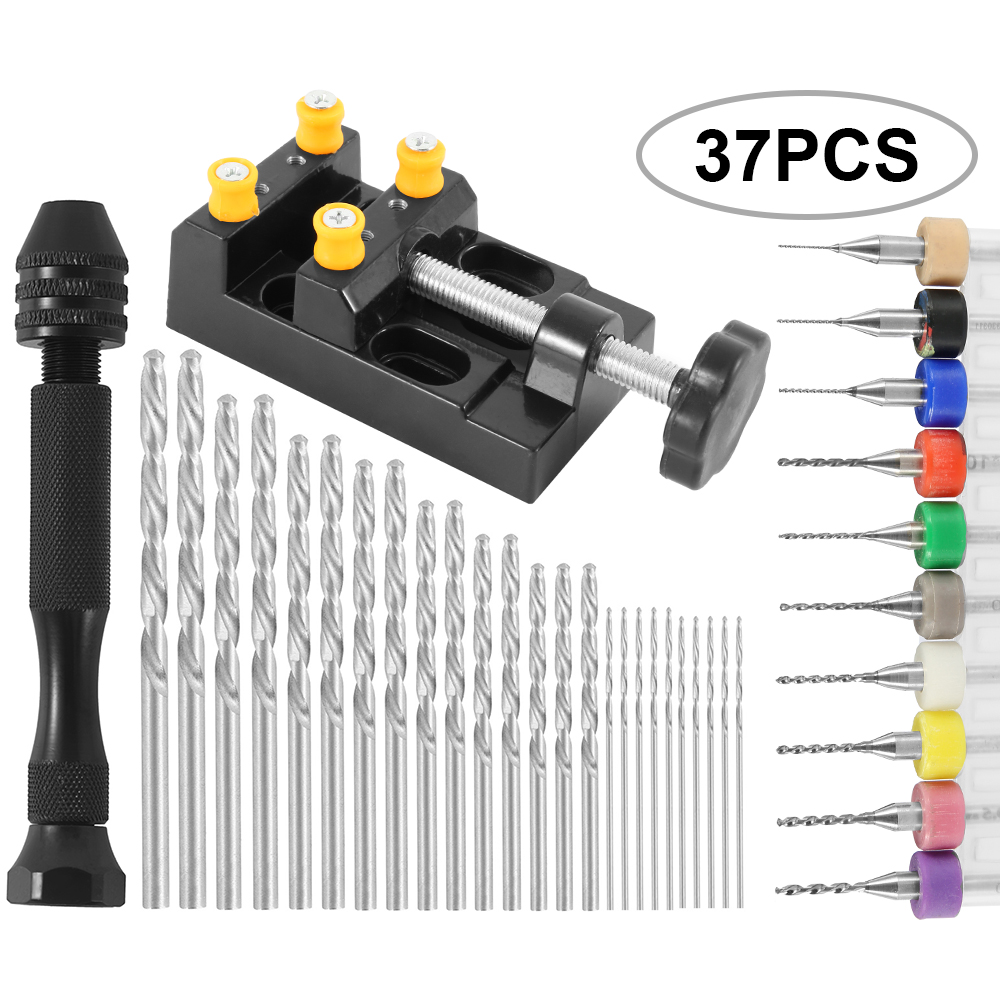 Pin Vice Micro - Conjunto de broca de torção manual