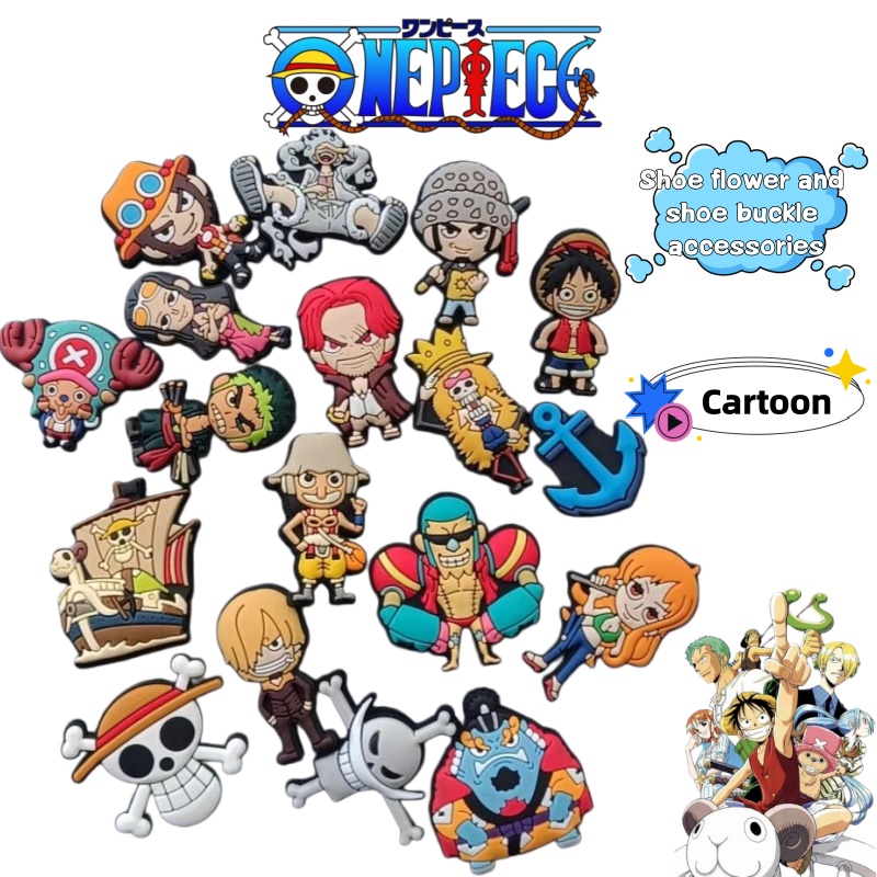Model Kit One Piece - Acessórios para sapatos One Piece: Novas