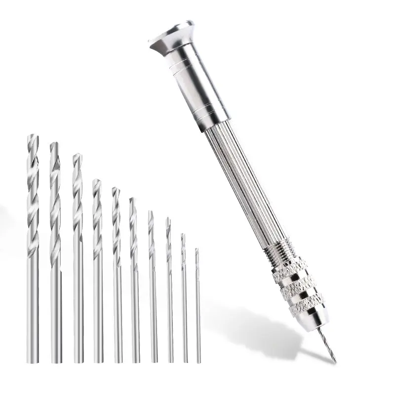 Pin Vice Micro - Mini mão resina broca pino torno