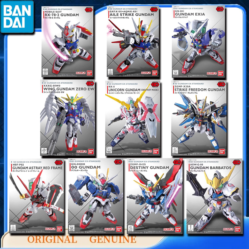Model Kit Barbatos - Bandai original genuíno sdex gundam RX-78