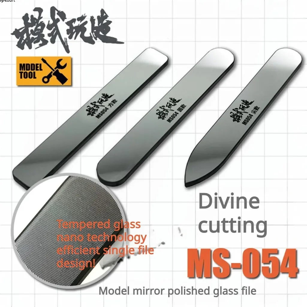 Model Kit Clipper - MS054 13.5x90mm Lima de Vidro Polido