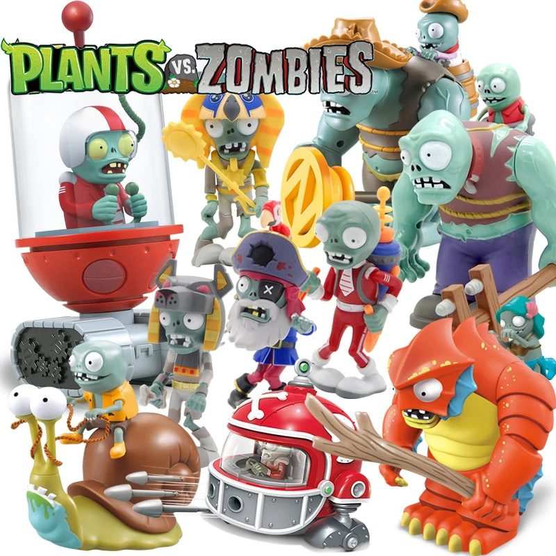 Model Kit Zombie - Plantas vs zumbis 2 conjunto de