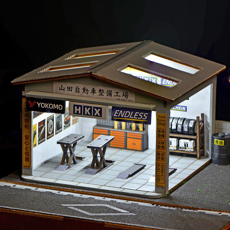 Kit de Diorama de Oficina de R - Model Kit Display avaliação e preço