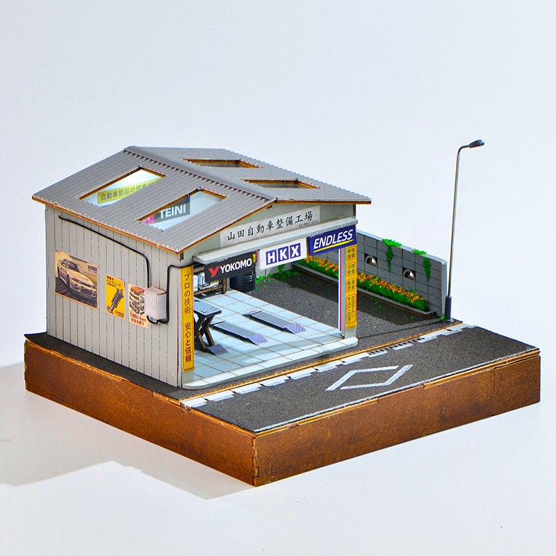 Kit de Diorama de Oficina de R - Model Kit Display avaliação e preço
