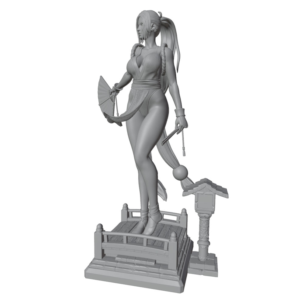 Estátua em Resina de Menina Se - Model Kit Hg avaliação e preço