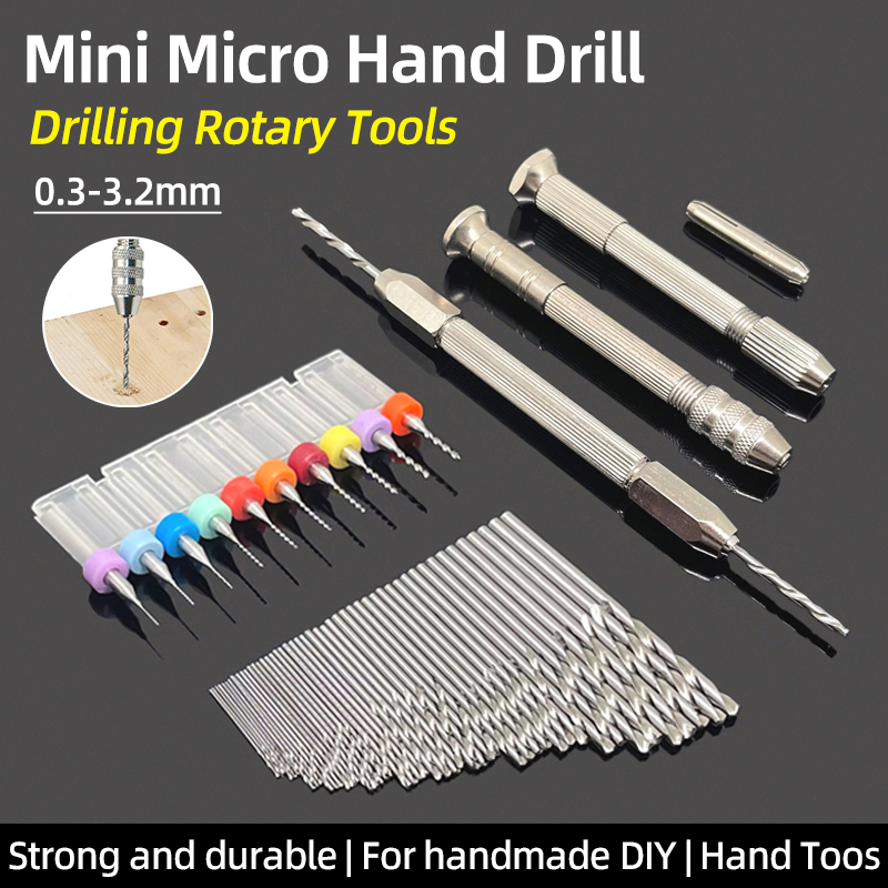 Mini micro 0.3-3.2mm dupla mão - Pin Vice Micro avaliação e preço