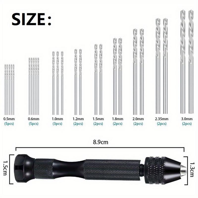 Conjunto de 36 Brocas Micro pa - Pin Vice Micro avaliação e preço