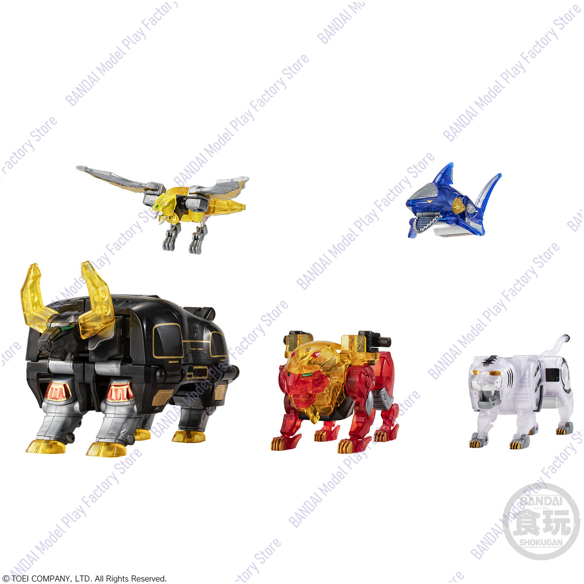 Bandai Original Shokugan SMP H - Model Kit Megazord avaliação e preço