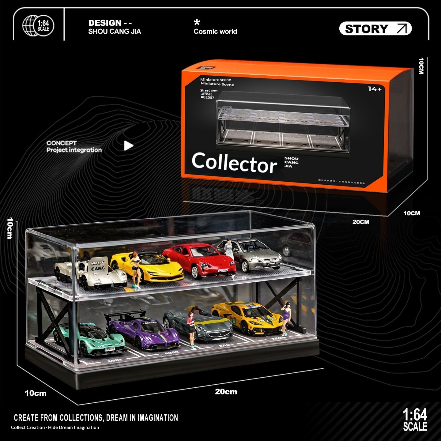 Diorama de Garagem de Estacion - Model Kit Display avaliação e preço