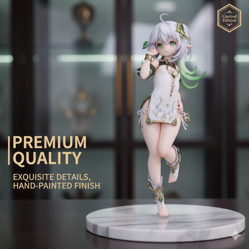 Nahida 3d pronto feito genshin - Model Kit Hg avaliação e preço