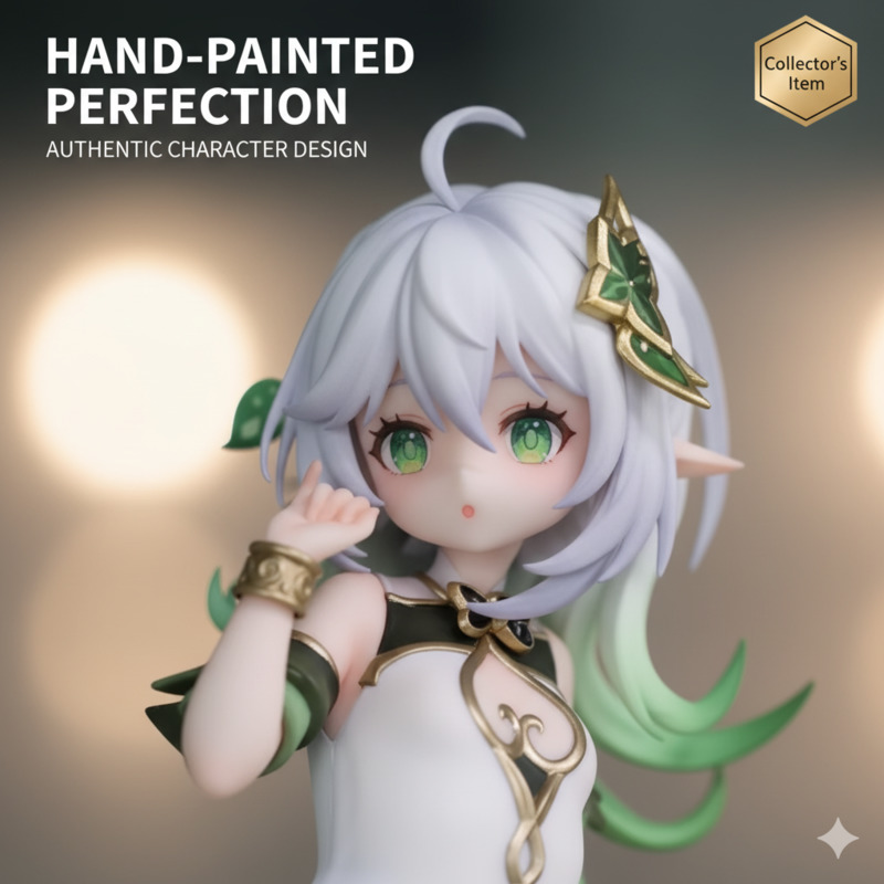 Nahida 3d pronto feito genshin - Model Kit Hg avaliação e preço