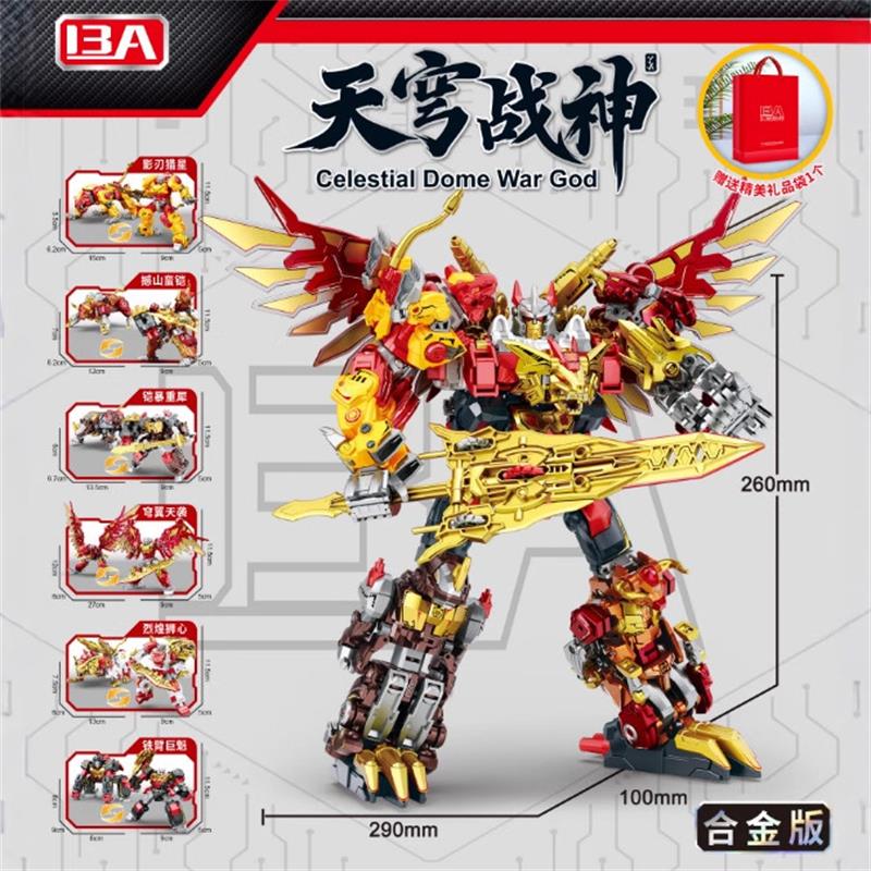 Transformação Beast Wars 6 EM  - Model Kit Megazord avaliação e preço