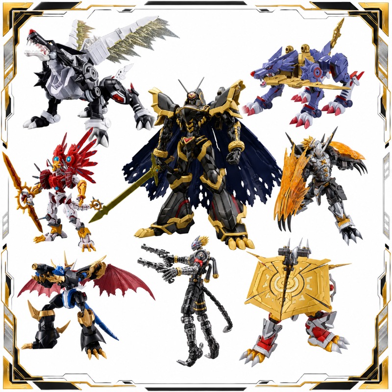 Bandai Original Digimon Figure - Model Kit Imperialdramon avaliação e preço
