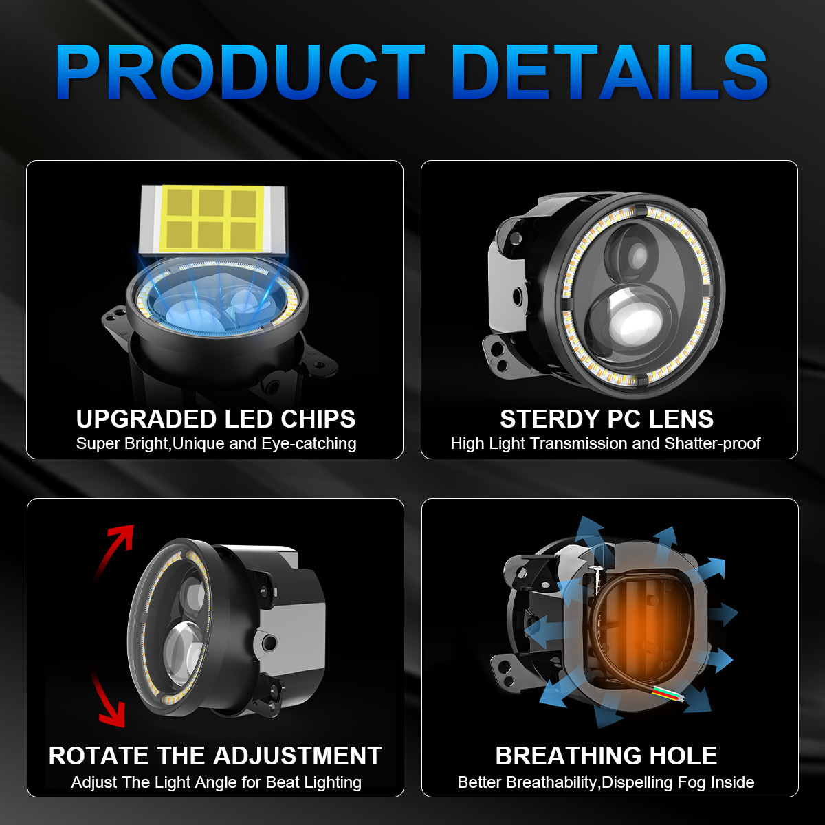 4 Polegada redondo led luz de  - Model Kit Dodge Charger avaliação e preço