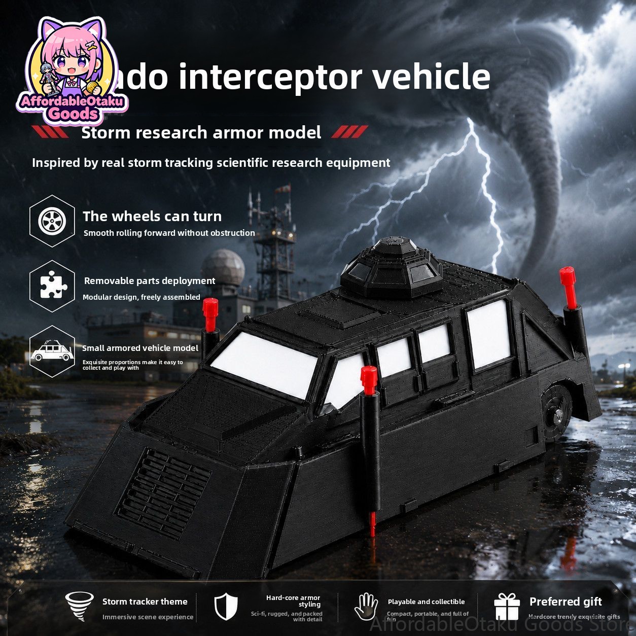 Veículo de Interceptação Torna - Model Kit Display avaliação e preço