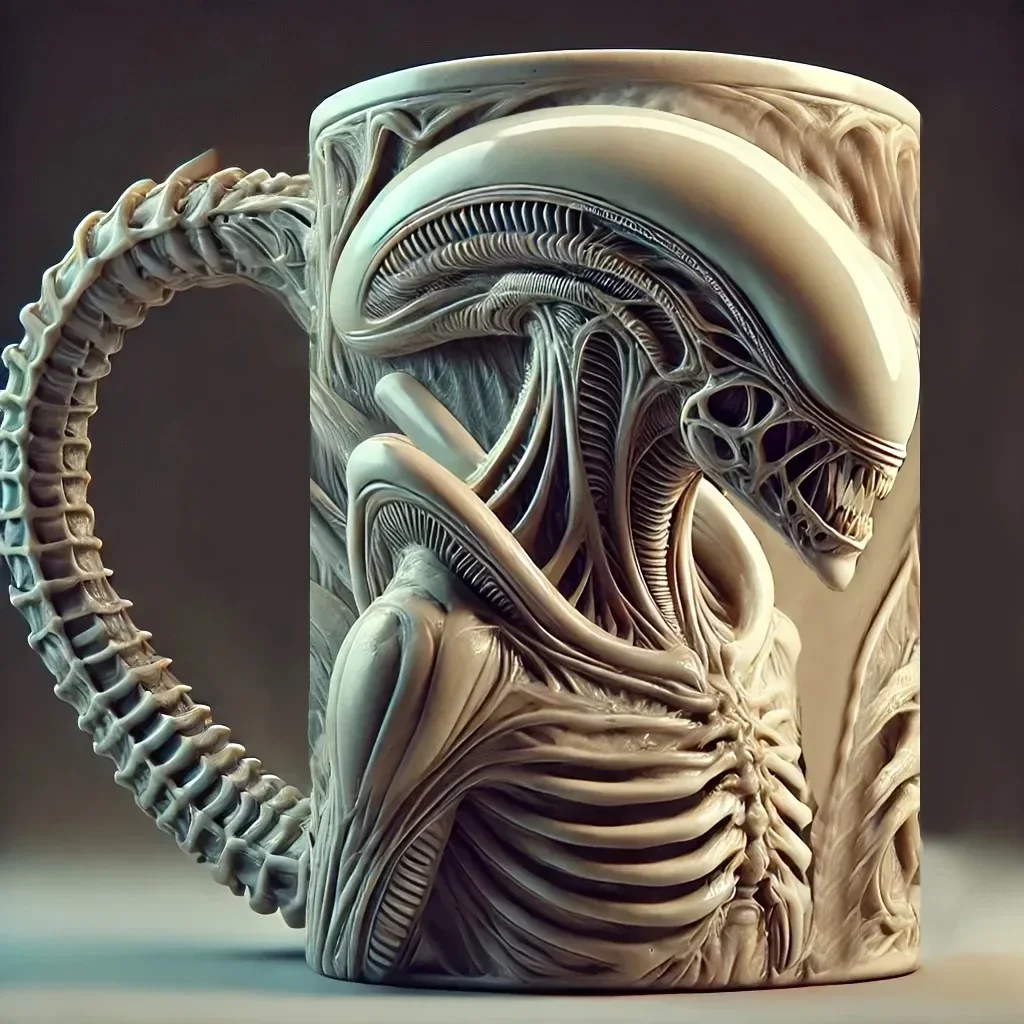 Caneca xenomorph 401-500ml, ca - Model Kit Ufo avaliação e preço