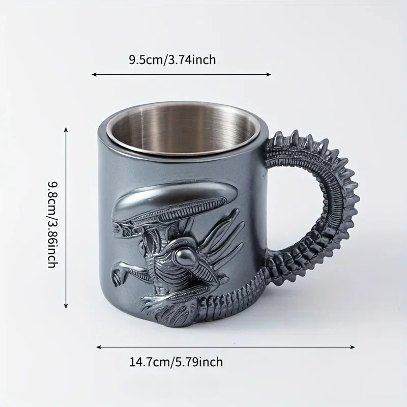 Caneca xenomorph 401-500ml, ca - Model Kit Ufo avaliação e preço