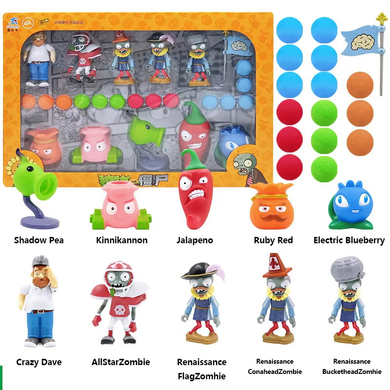 Conjunto de Brinquedos Plants  - Model Kit Zombie avaliação e preço